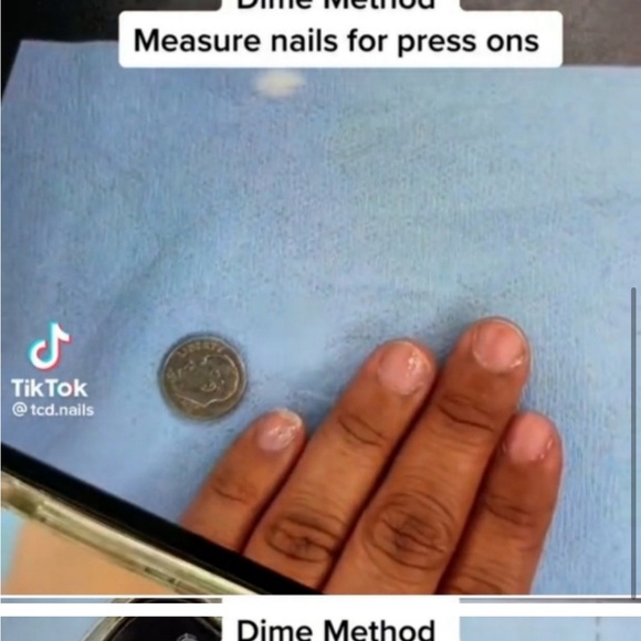 Cherry Blossom Custom Nails 🌸 🦋 - Picture 4 of 4